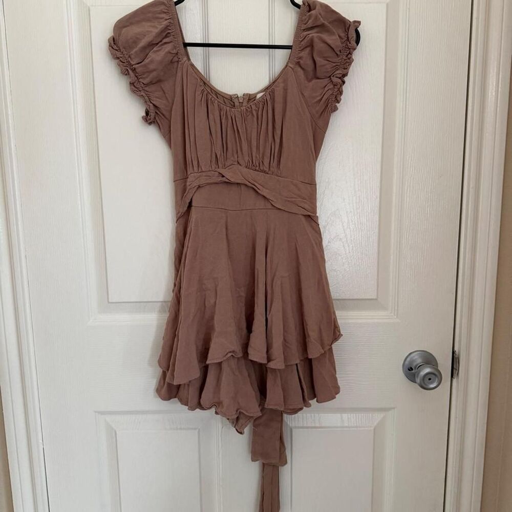 Altar-d-state Women's Tan and Brown Dress